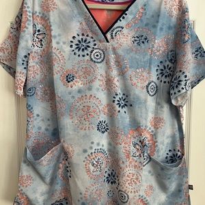 Healing Hands Scrub top